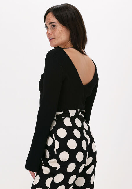 Schwarze NOTES DU NORD Pullover CHRISTINE KNITTED BLOUSE - large