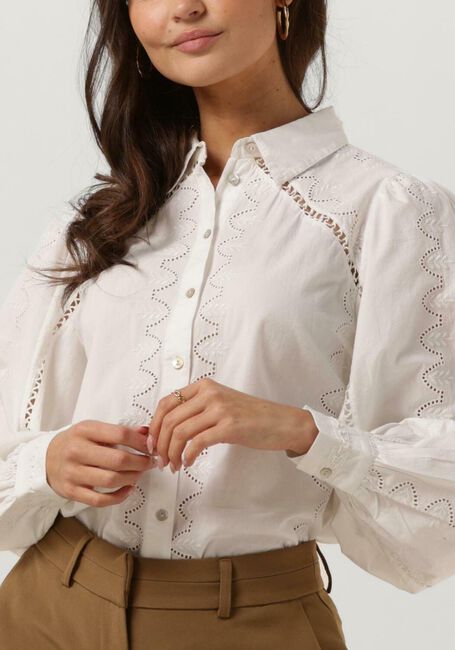 Weiße Y.A.S. Blusen YASKENORA LS SHIRT - large