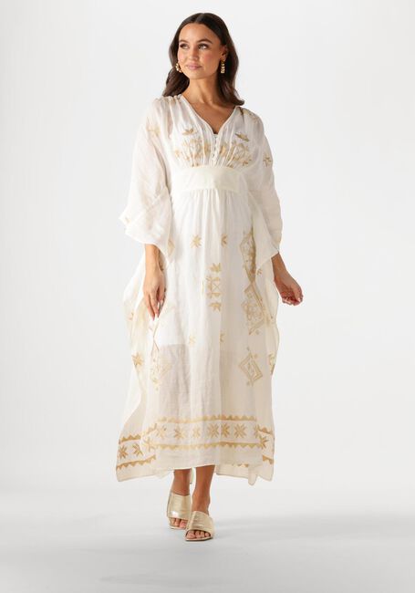 Beige GREEK ARCHAIC KORI Maxikleid 430511 - large