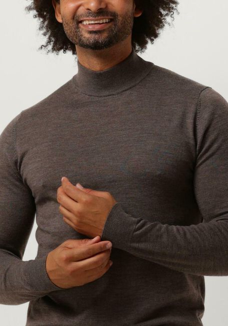 Taupe PROFUOMO Pullover PULLOVER MOCK - large