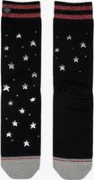 Schwarze XPOOOS Socken XMAS SHINY STARS - medium