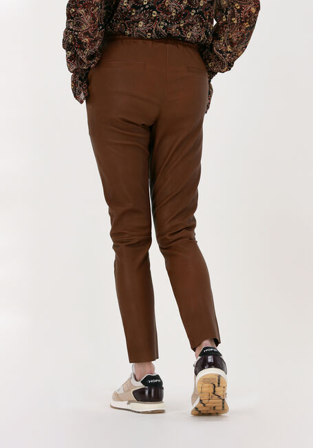 Cognacfarbene GOOSECRAFT Hose GC AMY LOVE PANTS - large