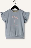 Hellblau LIKE FLO T-shirt SS SWEATER CROCHET FLOWER Hellblau LIKE FLO T-shirt SS SWEATER CROCHET FLOWER - medium