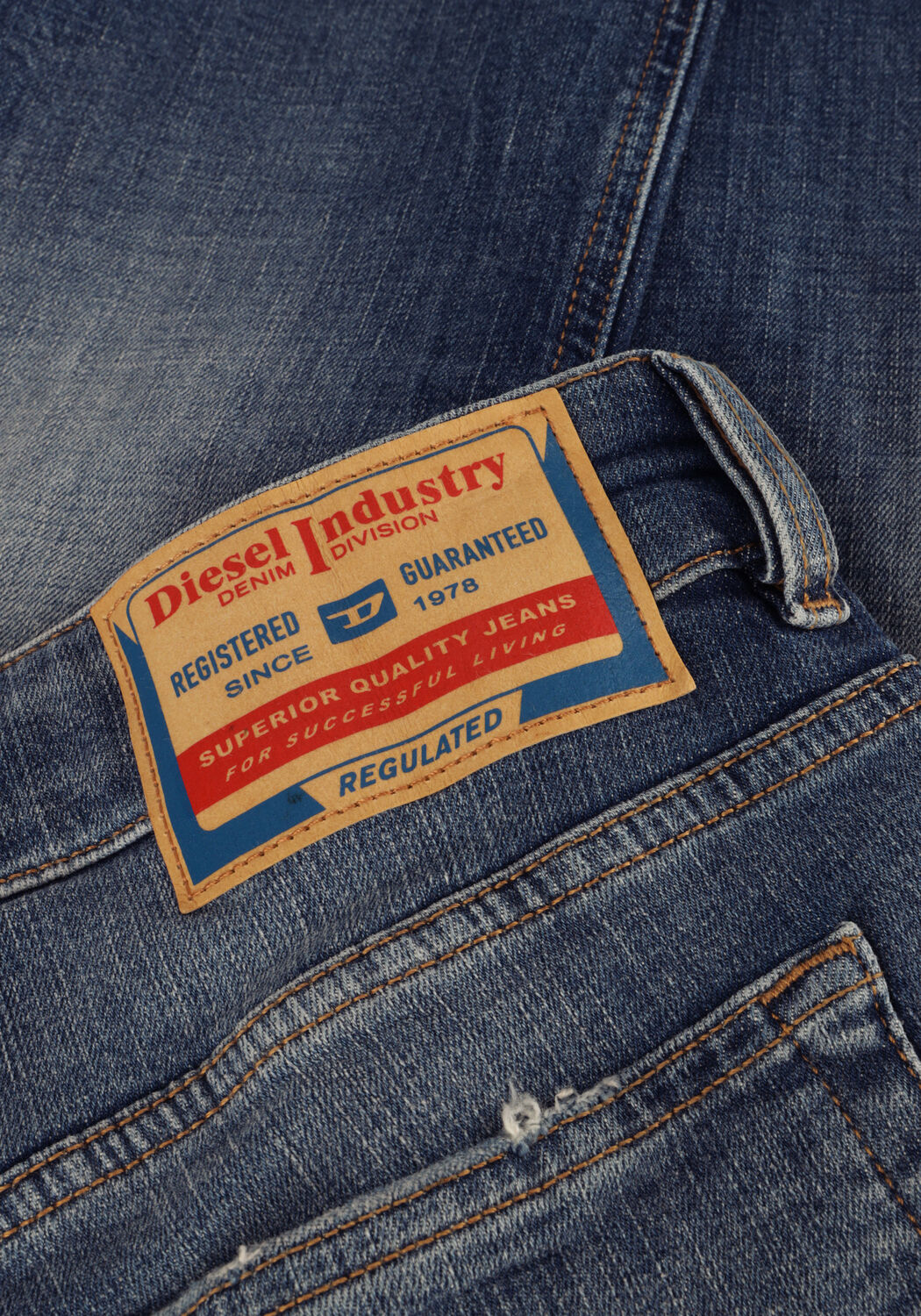 Dunkelblau DIESEL Skinny jeans 1979 SLEENKER - large