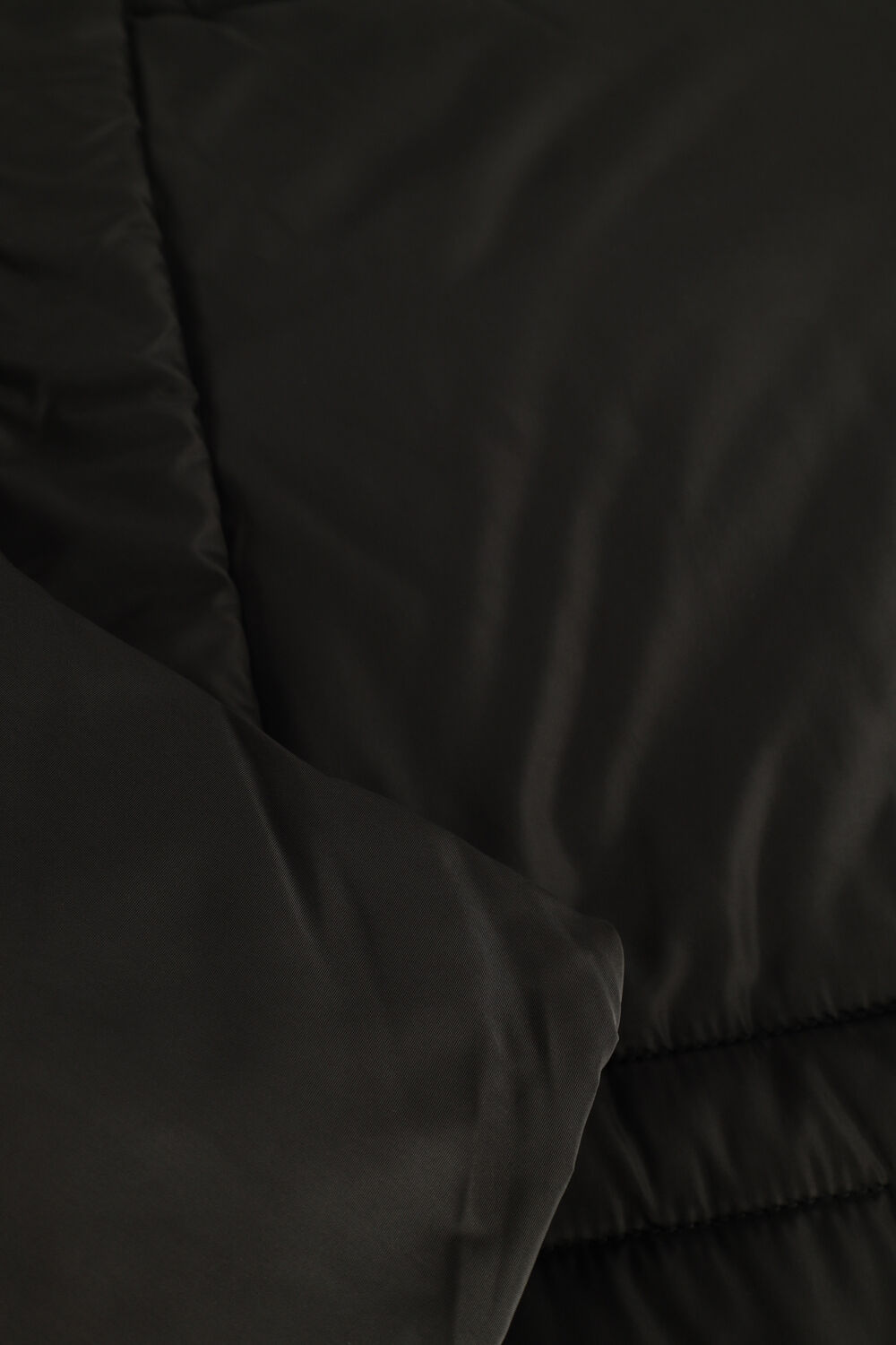 Schwarze SECOND FEMALE Wattierte Jack BUFF COAT - large