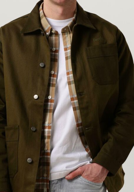 Olive FORÉT Overshirt RANGE JACKET - large