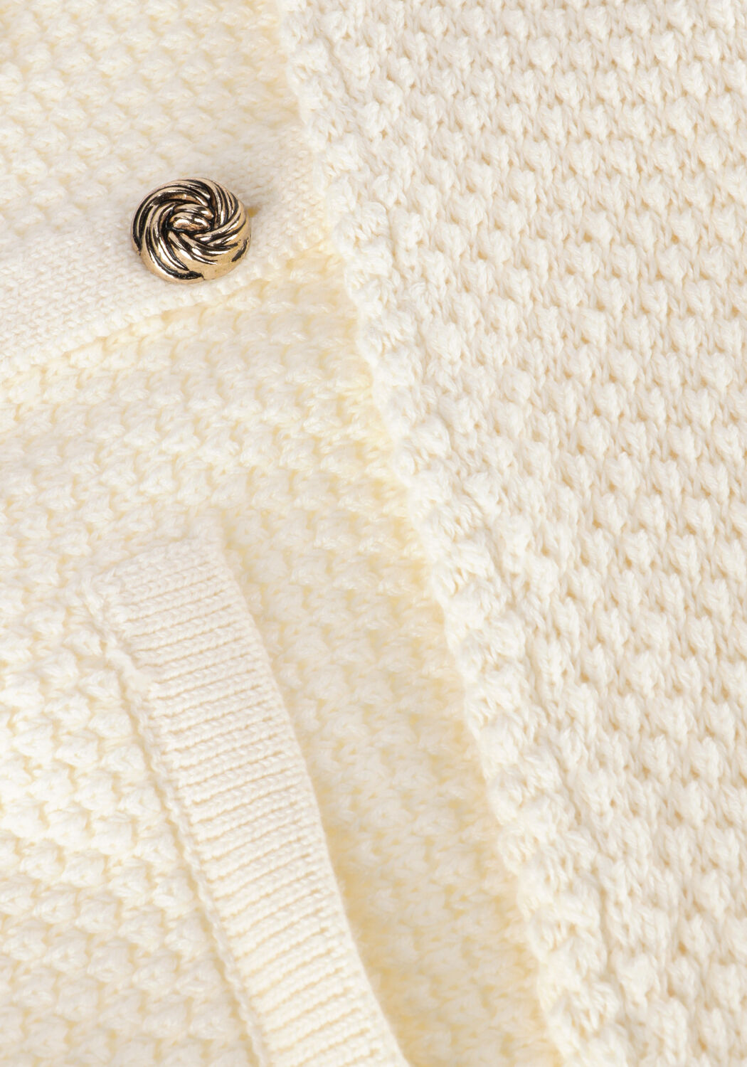 Wei&szlig;e MINUS Strickjacke VIMA KNIT CARDIGAN - large