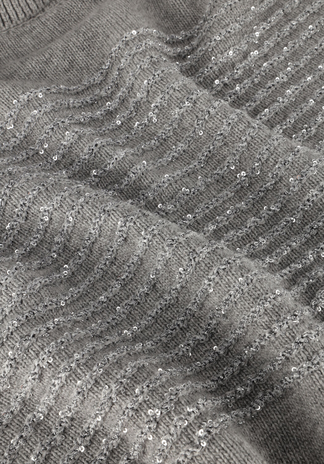 Graue TWINSET MILANO Rollkragenpullover 242TP3271 - large