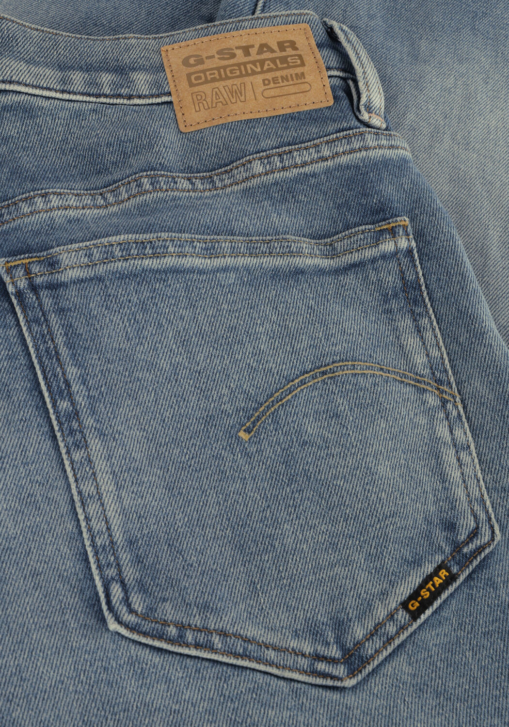 Hellblau G-STAR RAW Straight leg jeans VIKTORIA HIGH STRAIGHT WMN - large