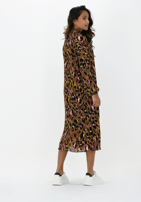 Braune Y.A.S. Midikleid YASPIPPA LS MIDI DRESS S. - large