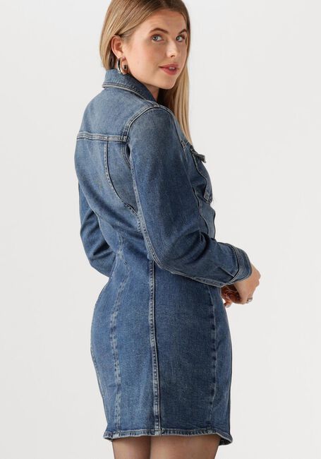 Blaue CALVIN KLEIN Minikleid LS DENIM MINI DRESS - large
