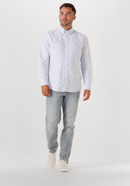 Hellblau TOMMY HILFIGER Klassisches Oberhemd HERITAGE OXFORD STRIPE RF SHIRT - large