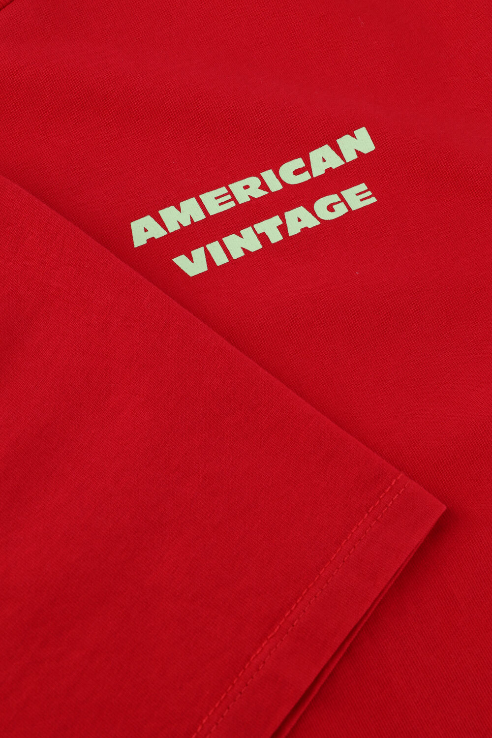 Rote AMERICAN VINTAGE Pullover FIZVALLEY - large