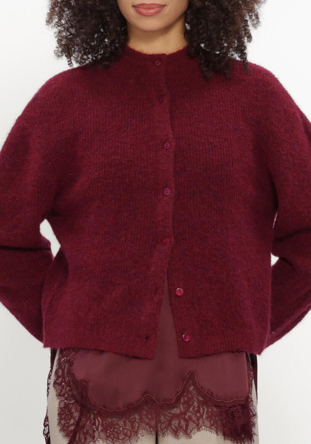 Bordeaux CATWALK JUNKIE Pullover CARDIGAN - large