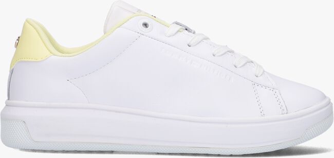 Weiße TOMMY HILFIGER Sneaker low LOWCUT CUPSOLE - large