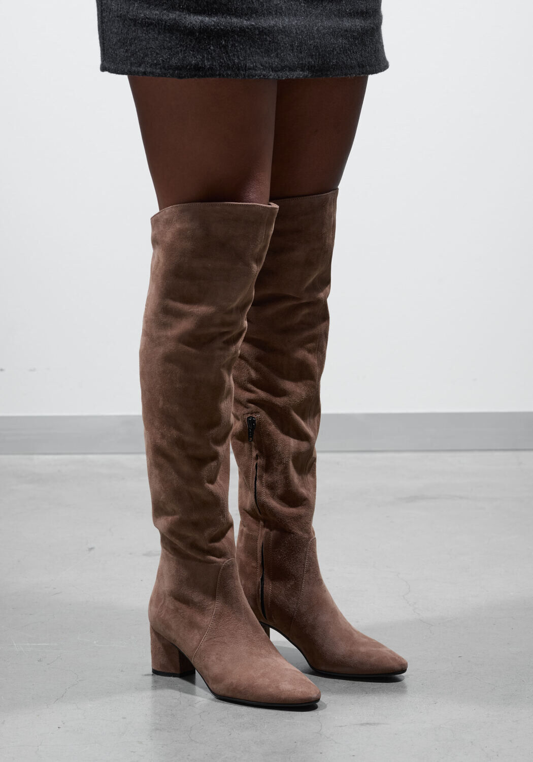 Taupe STEFANO LAURAN Hohe Stiefel GIUSY 4 - medium