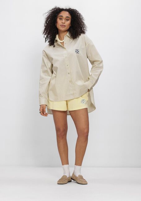 Gelbe COUCOU Kurze Hosen JACKIE SHORT - large