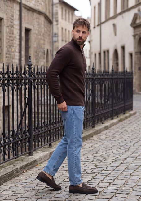 Braune SAINT STEVE Pullover DOMINIC-S - large