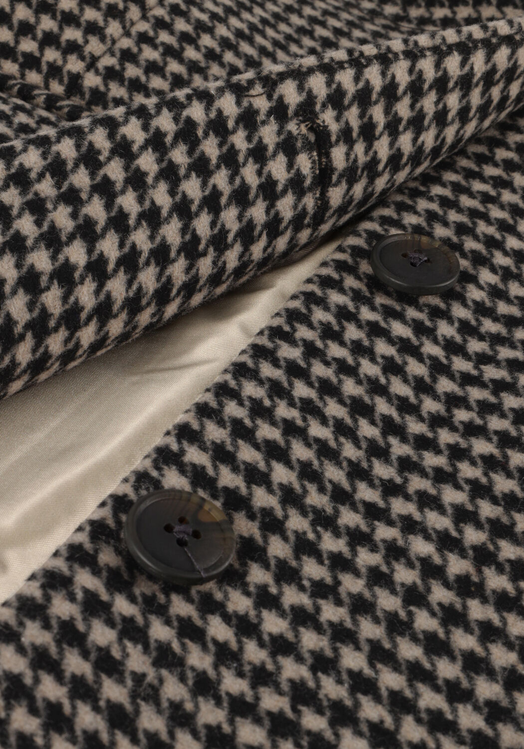 Nicht-gerade weiss MSCH COPENHAGEN M&auml;ntel MSCHGENESIS LONG JACKET CHK - large