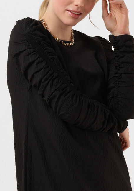 Schwarze NOTES DU NORD Midikleid EVE MIDI DRESS - large