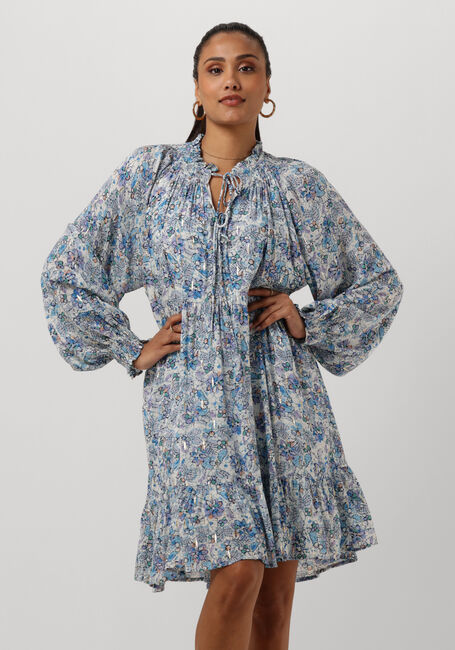 Blaue SUNCOO Minikleid CAROLE - large