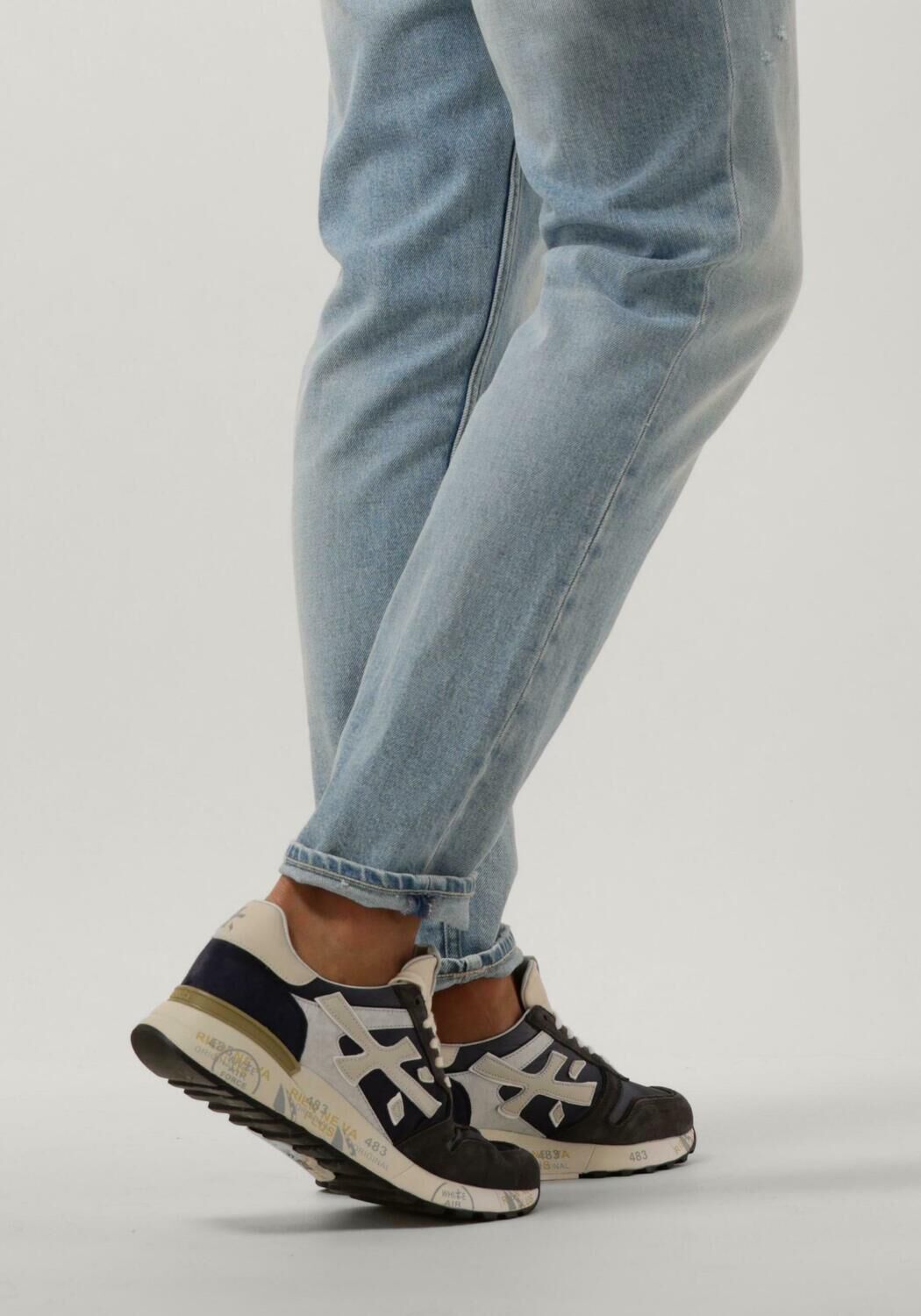 Blaue PREMIATA Sneaker Low MICK - large