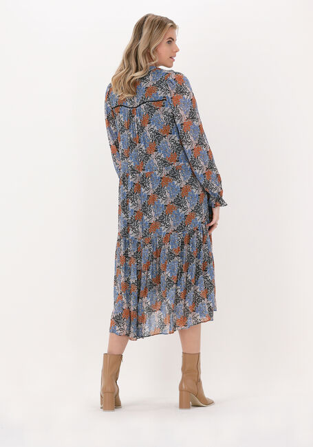 Blaue SECOND FEMALE Midikleid ITEA DRESS - large