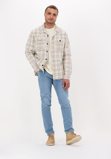 Schwarze ANERKJENDT Overshirt AKKARSTEN CHECK OVERSHIRT - large