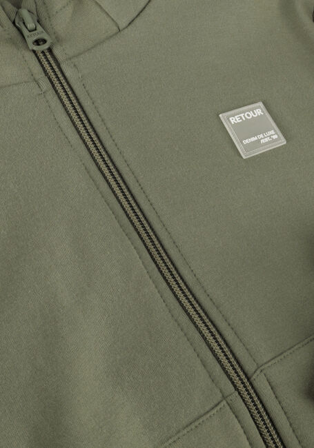 Grüne RETOUR Strickjacke JARNO - large