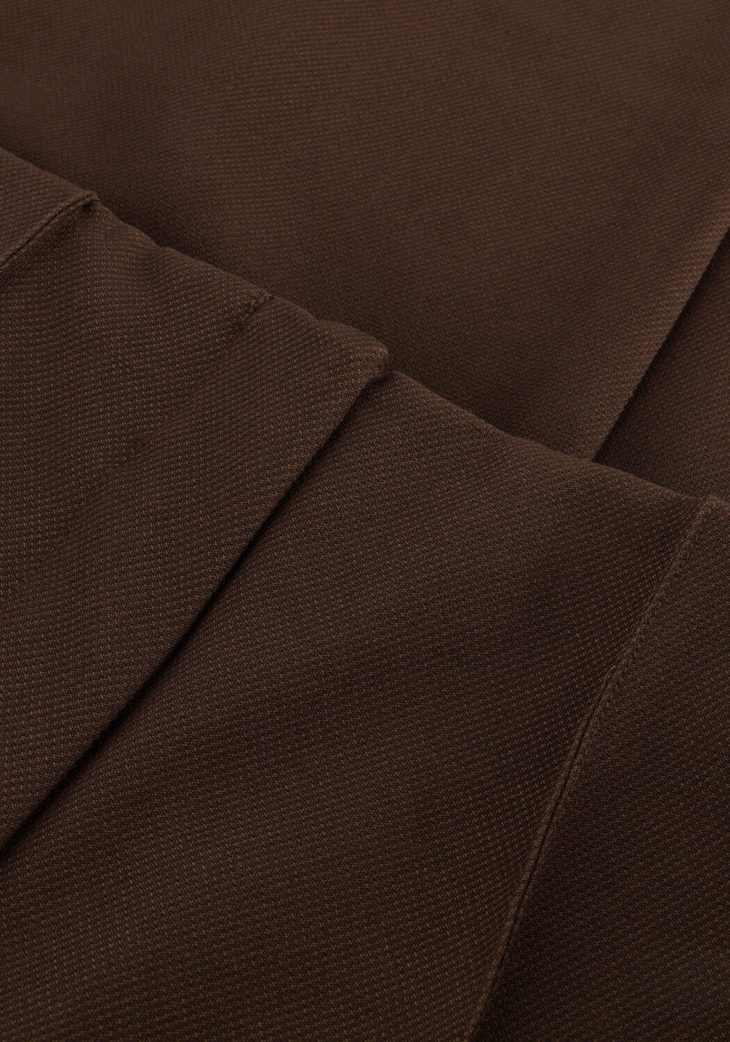 Braune Y.A.S. Weite Hose YASREEMAJ HW PANT NOOS - large