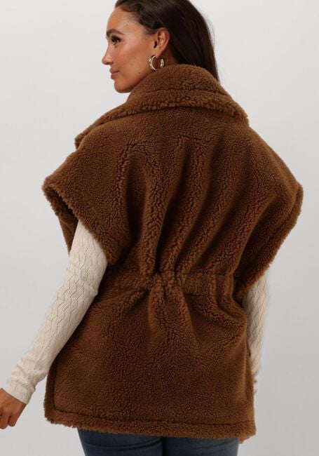 Camelfarbene LIU JO Gilet GILET TS. TEDDY - large