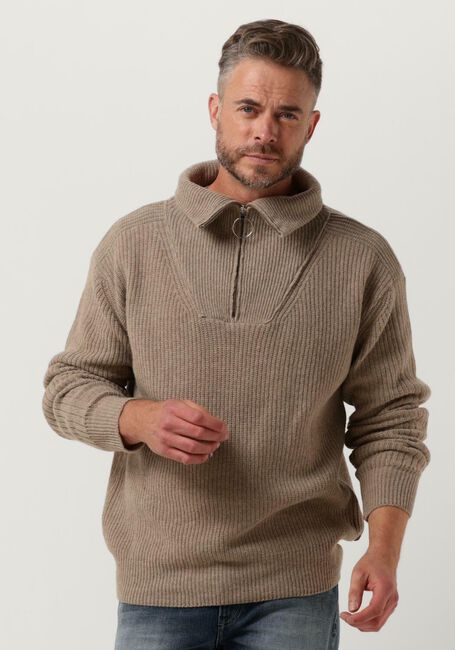Beige THE GOODPEOPLE Pullover KZIP - large