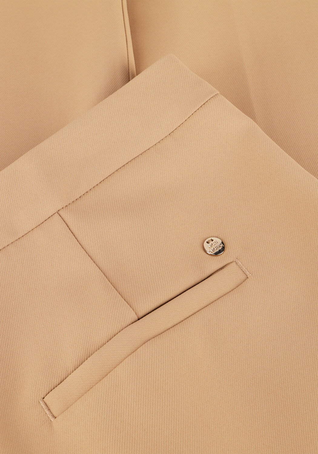 Camelfarbene MOS MOSH Hose LEYA MILEY PANT - large