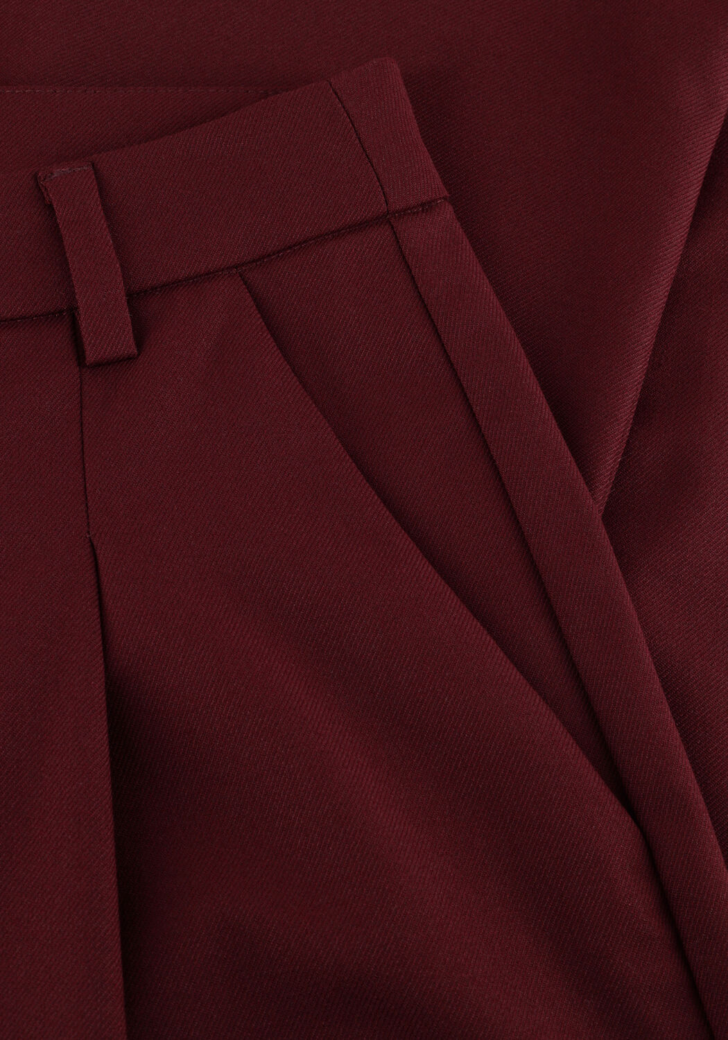 Bordeaux GESTUZ Weite Hose GZPAULA MW PANTS - large