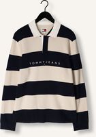 Blaue TOMMY JEANS Pullover TJM REG CB STRIPED LINEAR RUGBY Blaue TOMMY JEANS Pullover TJM REG CB STRIPED LINEAR RUGBY - medium