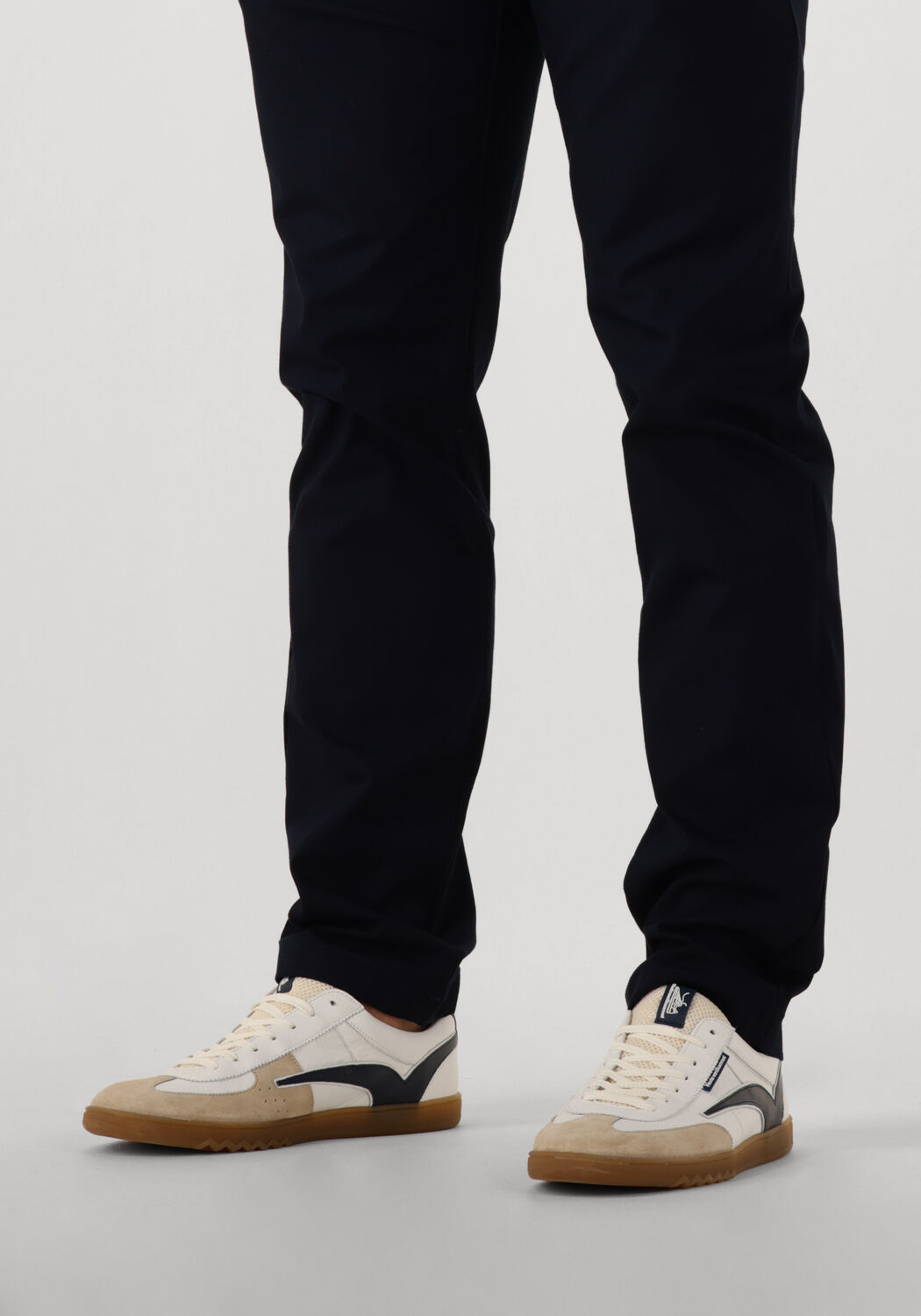 Wei&szlig;e FLORIS VAN BOMMEL Sneaker Low SFM-10224 DE ZALER - large