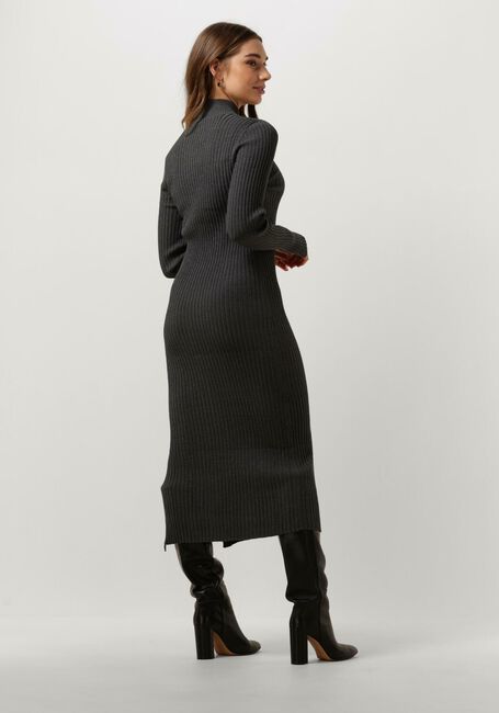 Graue OBJECT Midikleid OBJRIKE L/S KNIT DRESS 129 - large