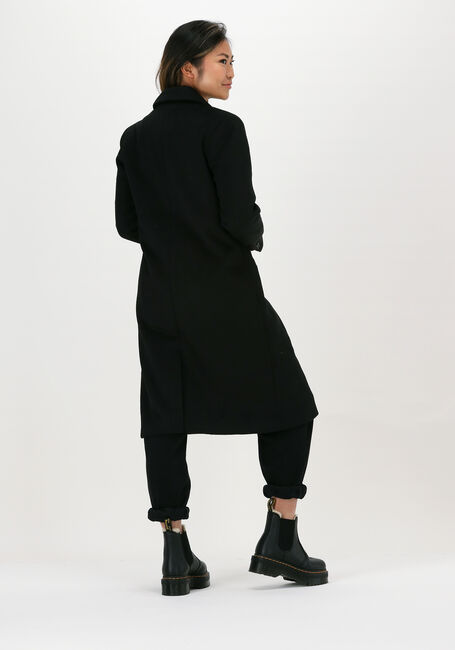 Schwarze OBJECT Mäntel LINEA COAT - large