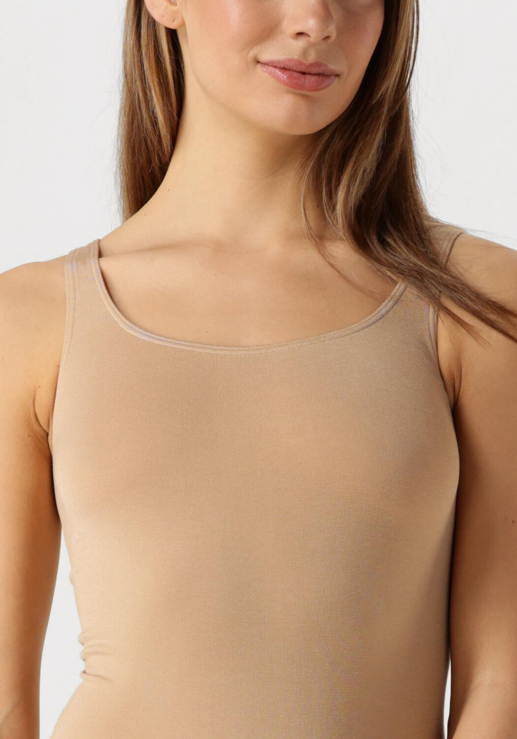 Beige WOLFORD Top JAMAIKA STING BODY - large