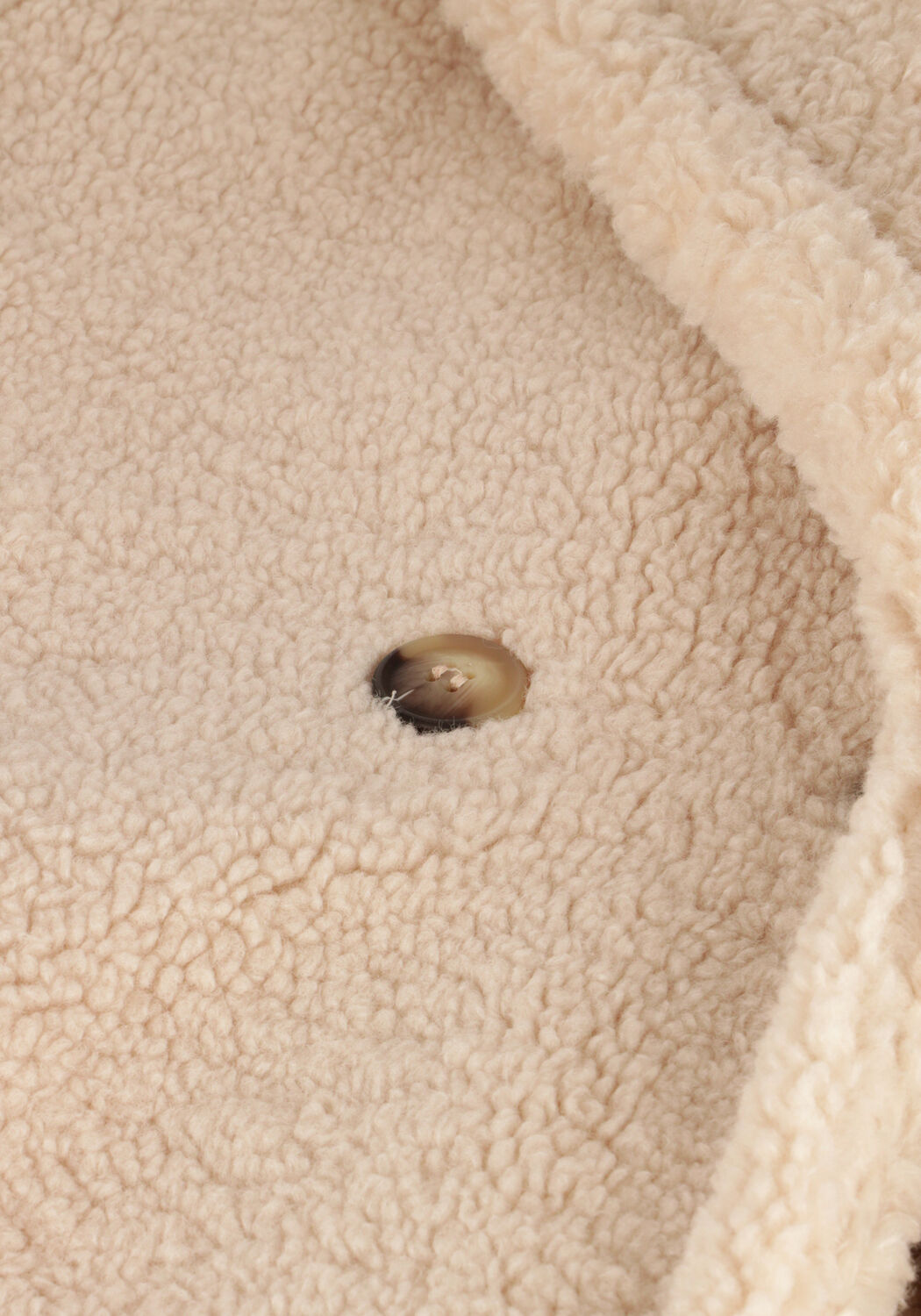 Beige NOTRE-V Gilet TEDDY GILET - large