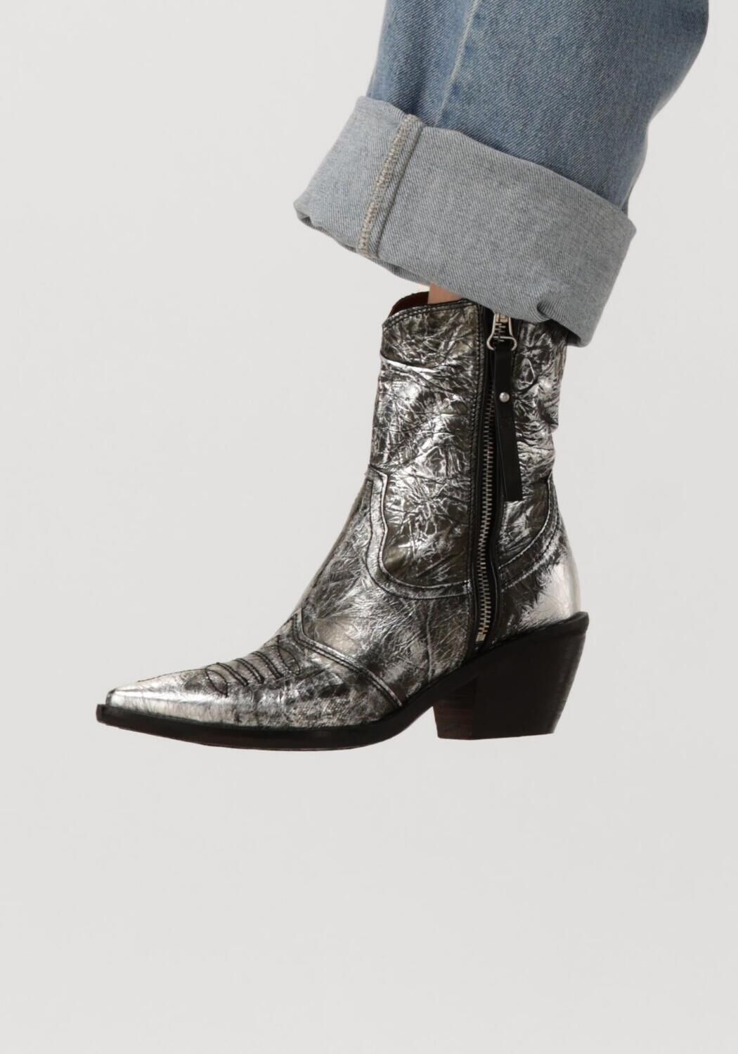 Silberne A.S.98 Stiefeletten B84205 - large