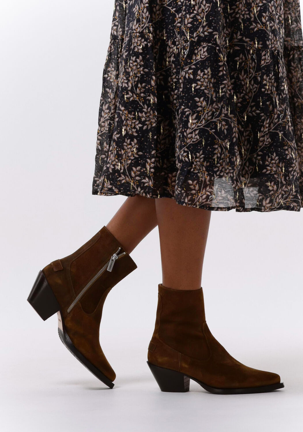 Braune SHABBIES Stiefeletten 182020399 - large