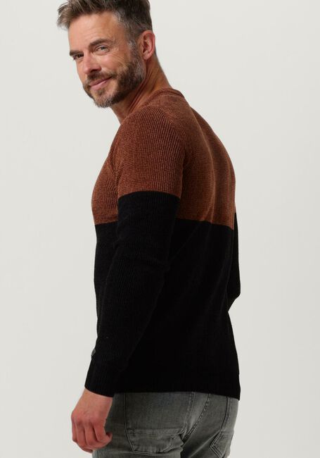 Braune CAST IRON Pullover R-NECK REGULAR FIT CHENILLE COTTON PLATED - large