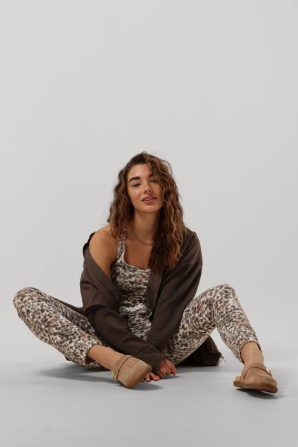 Braune 10DAYS Blusen PIQUE WOVEN SHIRT - large