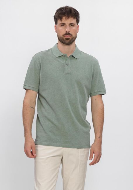 Gr&uuml;ne PROFUOMO Polo-Shirt POLO SS BASIS PIQUE - large