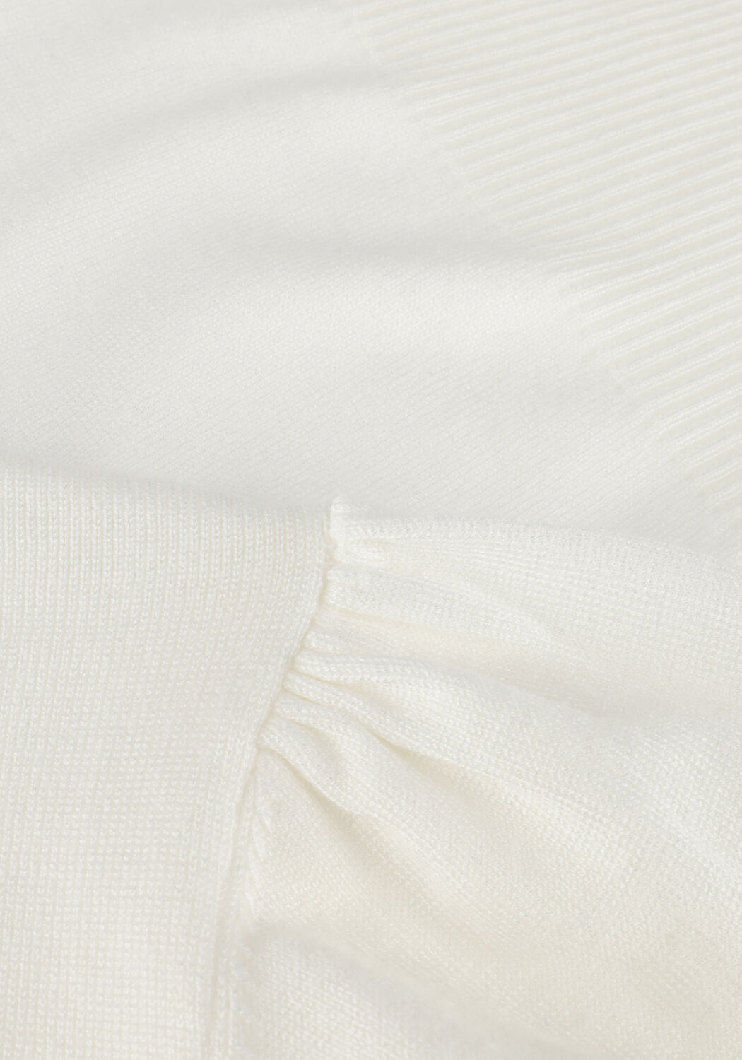 Nicht-gerade weiss MINUS Top LIVA KNIT TEE - large