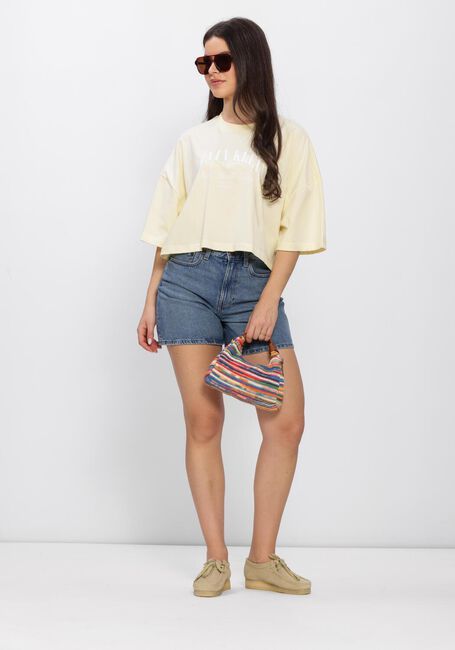 Gr&uuml;ne CALVIN KLEIN T-shirt SS CROPPED BOXY HERITAGE CREST - large