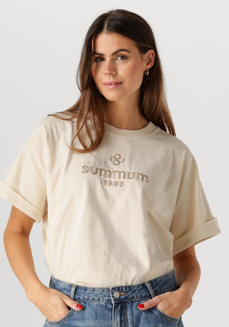 Nicht-gerade weiss SUMMUM T-shirt BOXY ARTWORK TEE - large