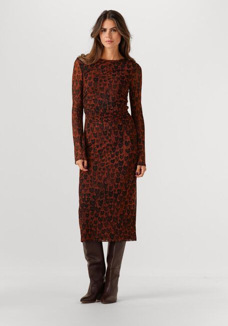 Braune FABIENNE CHAPOT Midikleid ASHLEY DRESS - large