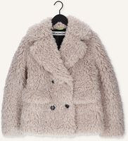 Taupe BEAUMONT Fake-Fur-Jack CURLI LIGHT WEIGHT SHORT COAT Taupe BEAUMONT Fake-Fur-Jack CURLI LIGHT WEIGHT SHORT COAT - medium